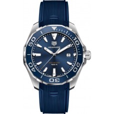 Tag Heuer Aquaracer Brushed Blue Dial Men's Watch WAY101C-FT6153